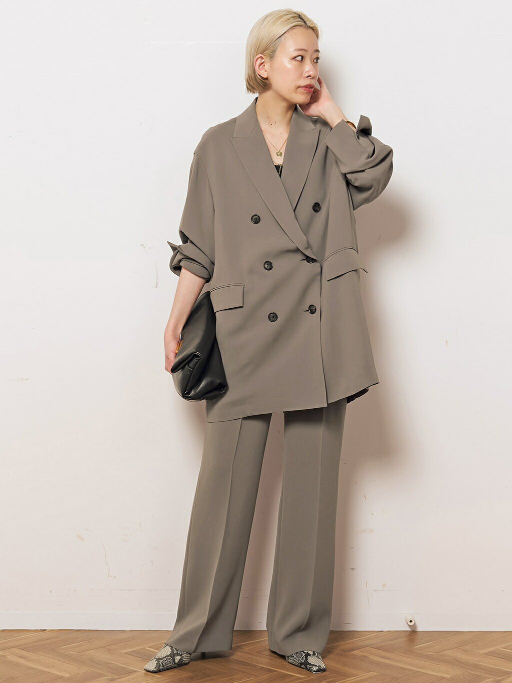 AP STUDIO | ダブルブレストジャケット | Rakuten Fashion(楽天