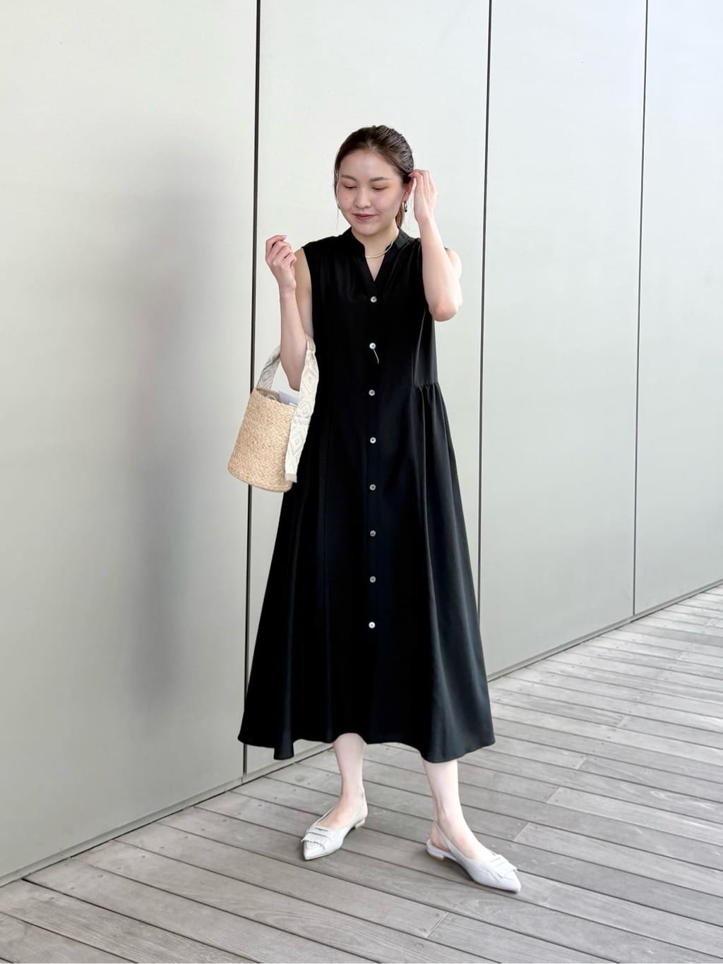 UNITED ARROWS LTD. OUTLET | サイド切り替え ノースリーブ ワンピース