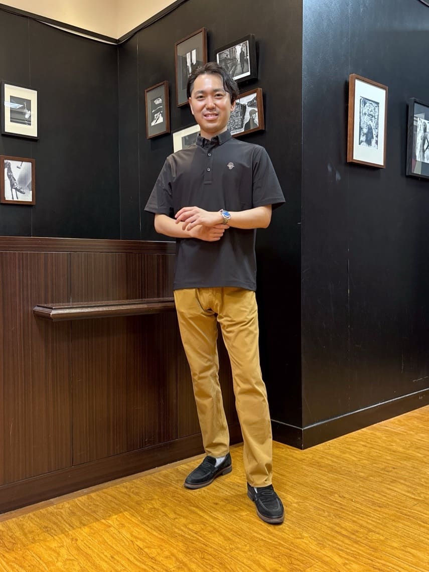 TAKEO KIKUCHIの【COOL CITY WEAR】エアートール ポロシャツ /接触冷感・通気性を使ったコーディネートを紹介します。｜Rakuten Fashion(楽天ファッション／旧楽天ブランドアベニュー)5978116