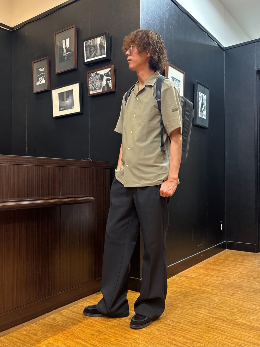TAKEO KIKUCHIの【COOL CITY WEAR】エアートール オープンカラーシャツ /接触冷感・通気性を使ったコーディネートを紹介します。｜Rakuten Fashion(楽天ファッション／旧楽天ブランドアベニュー)5978120