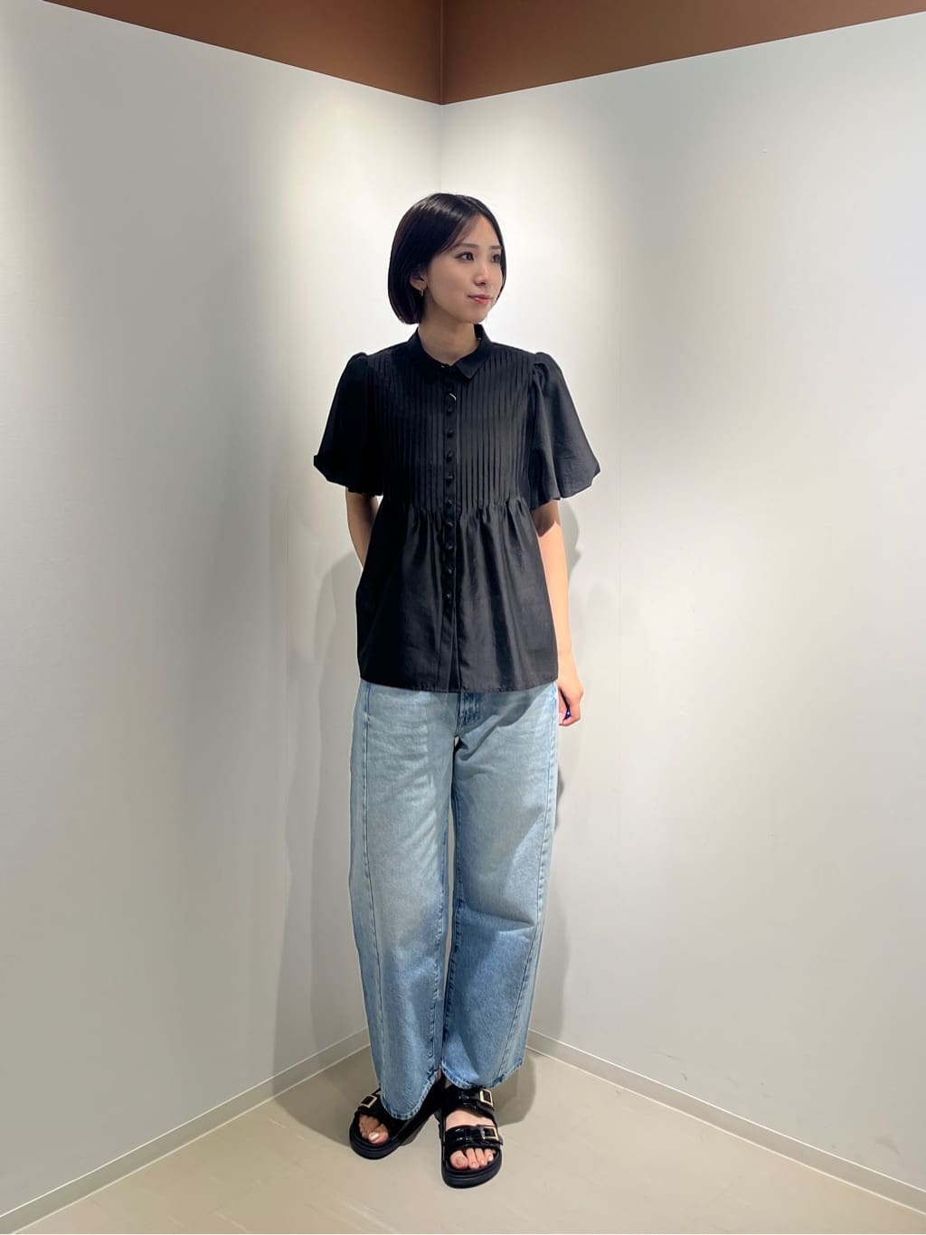 UNITED ARROWS LTD. OUTLET | シルキーピンタック ショートスリーブ