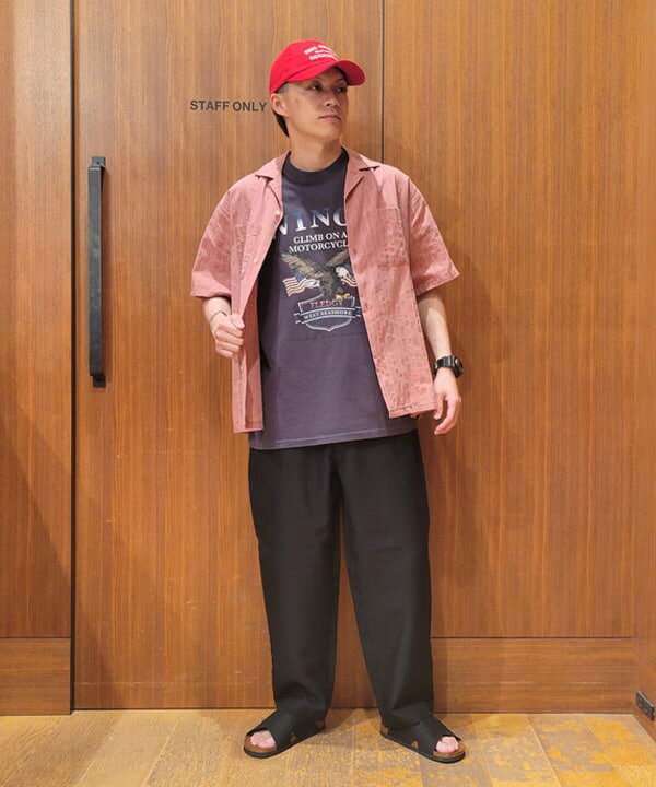 BEAMS HEARTのアンクル ワイド イージーパンツを使ったコーディネートを紹介します。｜Rakuten Fashion(楽天ファッション／旧楽天ブランドアベニュー)5980662