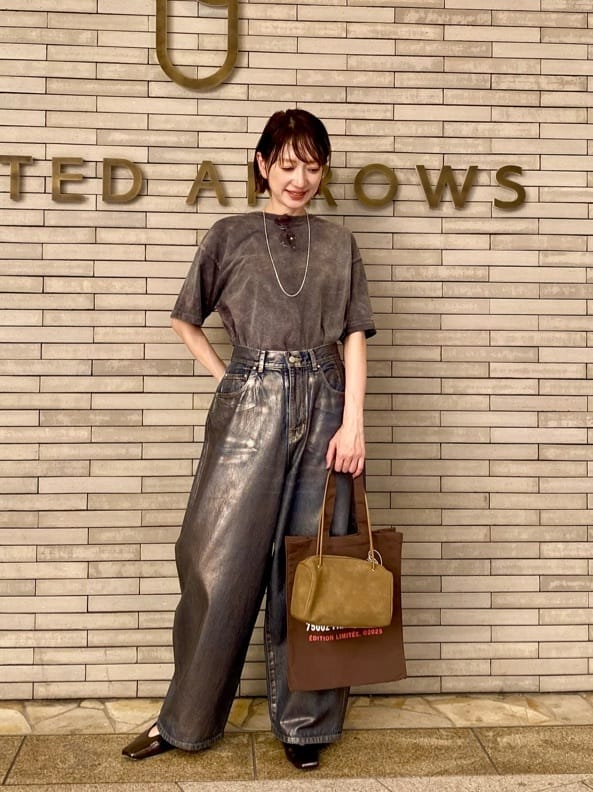 UNITED ARROWS | <ASTRAET>コーティング BIG バルーンデニムパンツ