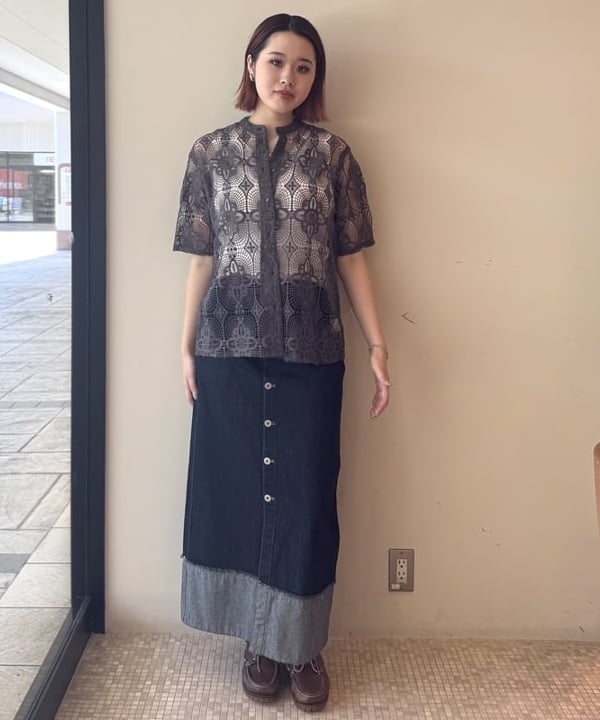 BEAMS HEARTのアシメ カットアウト タンクトップを使ったコーディネートを紹介します。｜Rakuten Fashion(楽天ファッション／旧楽天ブランドアベニュー)5990845