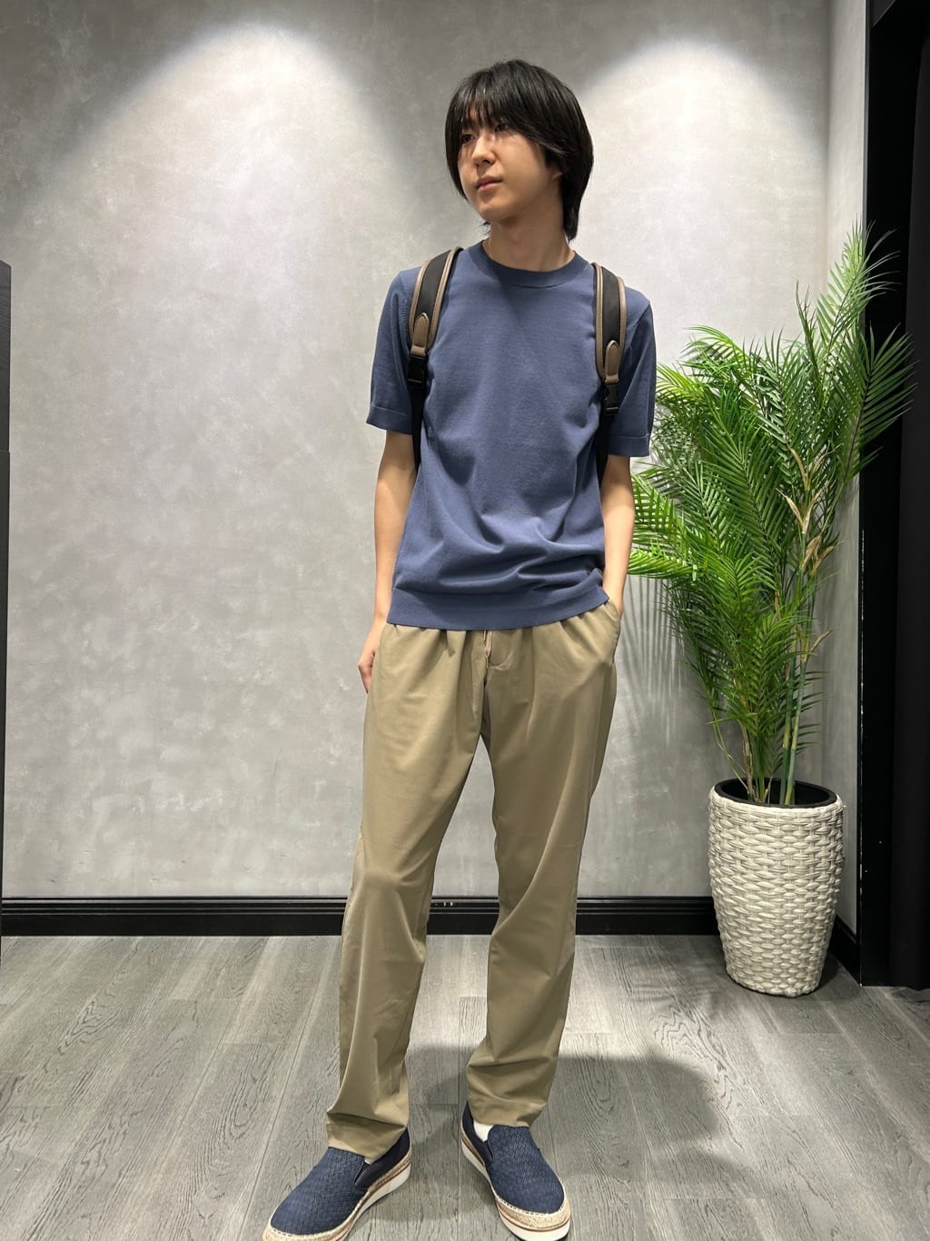 TAKEO KIKUCHIのテーラードニット プルオーバーを使ったコーディネートを紹介します。｜Rakuten Fashion(楽天ファッション／旧楽天ブランドアベニュー)5999895