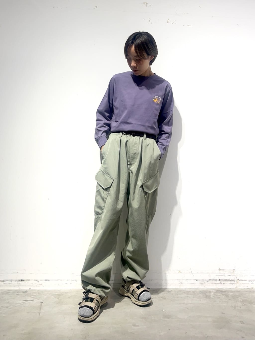 Snow PeakのLiving With Nature L/S T-Shirtを使ったコーディネートを紹介します。｜Rakuten Fashion(楽天ファッション／旧楽天ブランドアベニュー)6001948