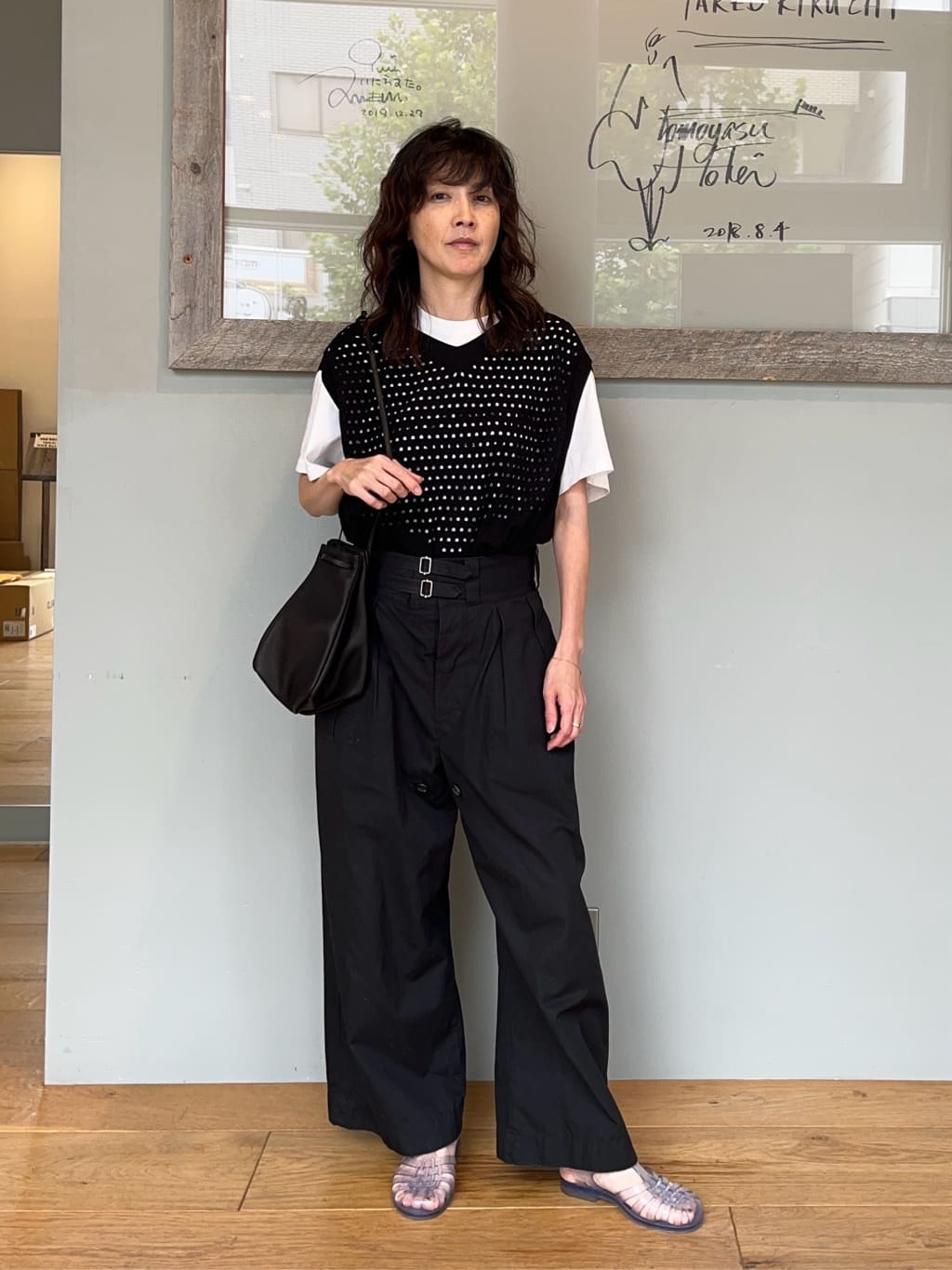 TAKEO KIKUCHIの【Sサイズ~】フェイスロープ刺繍 天竺Tシャツを使ったコーディネートを紹介します。｜Rakuten Fashion(楽天ファッション／旧楽天ブランドアベニュー)6001998