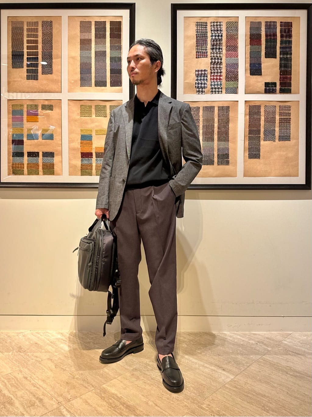 UNITED ARROWS LTD. OUTLET | テック トロピカル キャロット1プリーツ