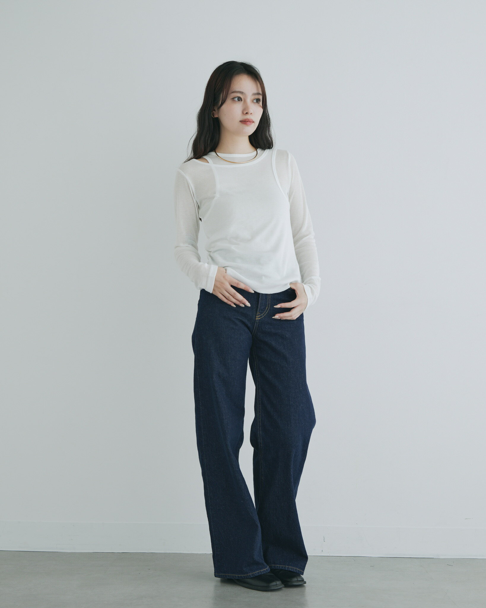 H.O.V | kiehtova/LAYERED SHEER TOPS /レイヤード シアー トップス