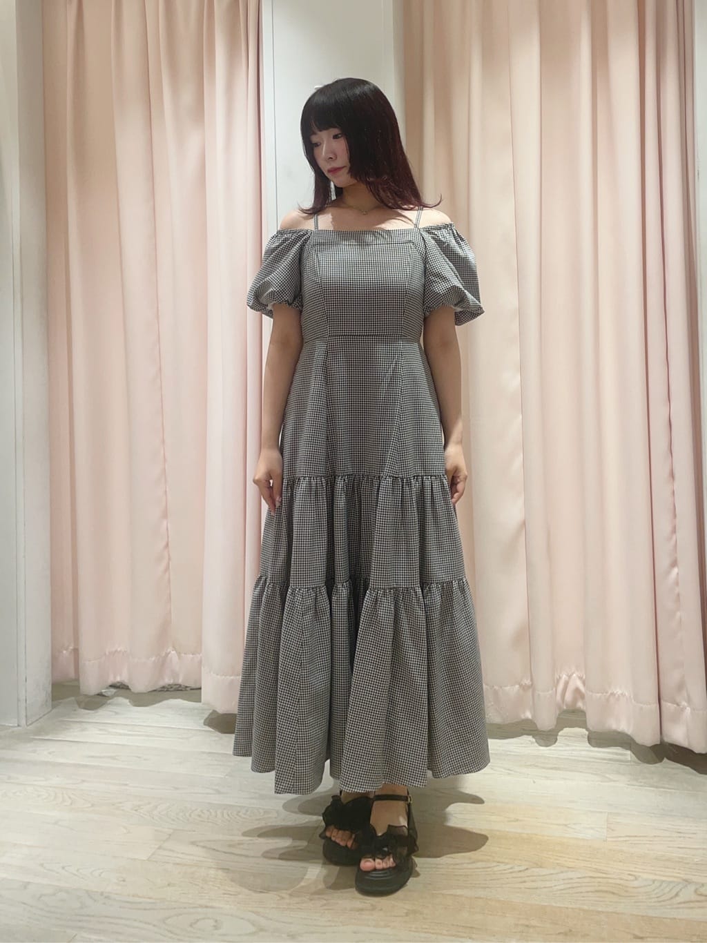 WILLSELECTION | バルーンスリーブティアードワンピース | Rakuten