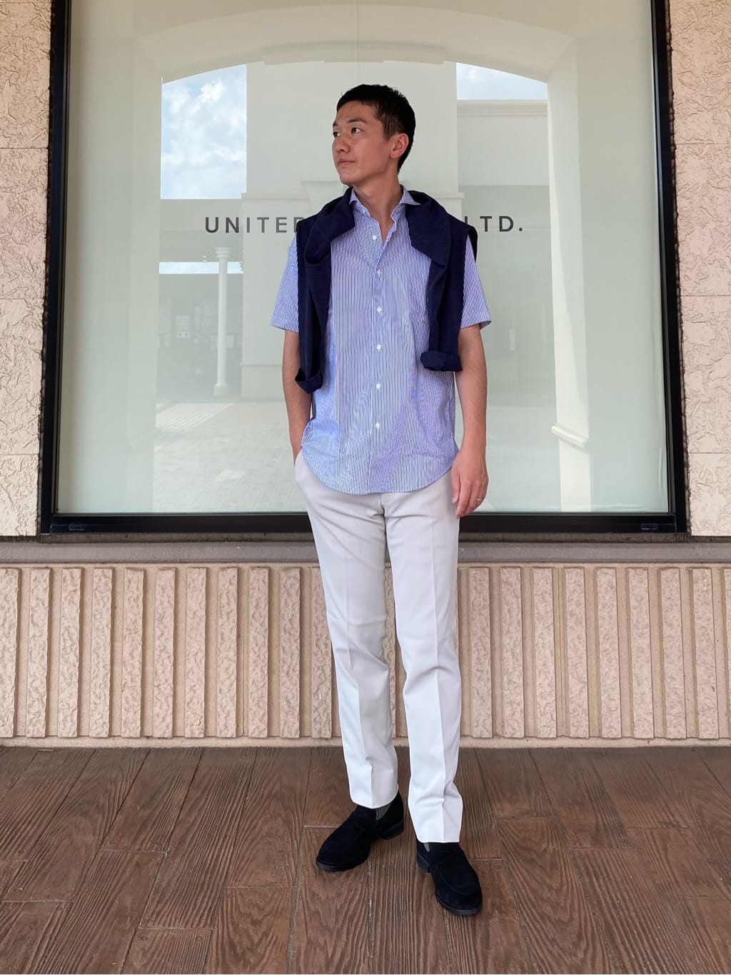 UNITED ARROWS LTD. OUTLET | ストレッチ ピケ ノープリーツ