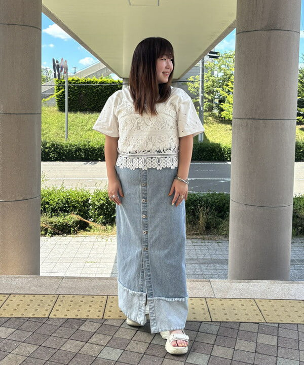 BEAMS HEARTのカラフル ホット フィックス Tシャツを使ったコーディネートを紹介します。｜Rakuten Fashion(楽天ファッション／旧楽天ブランドアベニュー)6009259