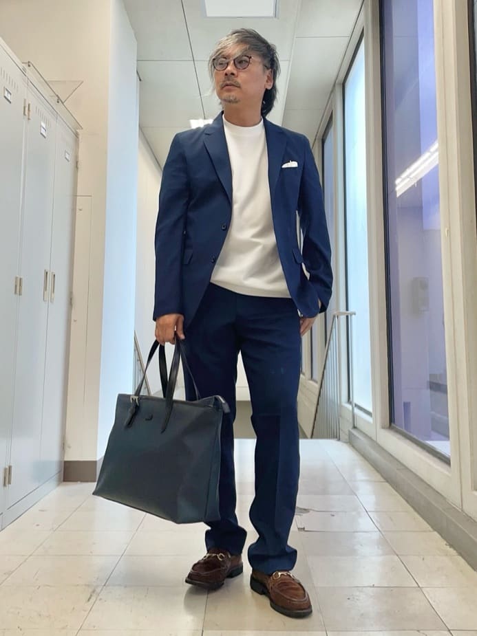 TAKEO KIKUCHIの【COOL CITY WEAR】アーバンクール ジャケット /接触冷感・吸水速乾を使ったコーディネートを紹介します。｜Rakuten Fashion(楽天ファッション／旧楽天ブランドアベニュー)6010962