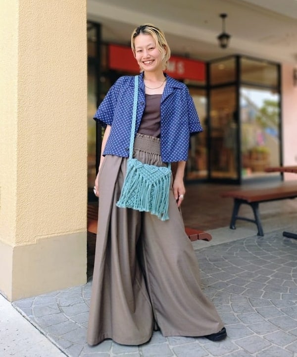 BEAMS WOMENのカップ付き キャミソールを使ったコーディネートを紹介します。｜Rakuten Fashion(楽天ファッション／旧楽天ブランドアベニュー)6014813