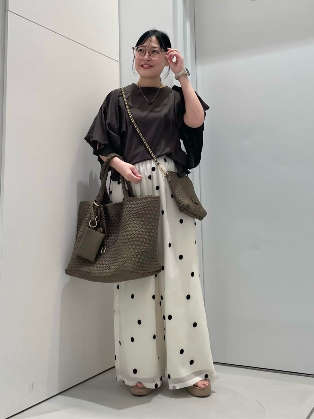 Vinのキャンディースリーブカットソーを使ったコーディネートを紹介します。｜Rakuten Fashion(楽天ファッション／旧楽天ブランドアベニュー)6016407