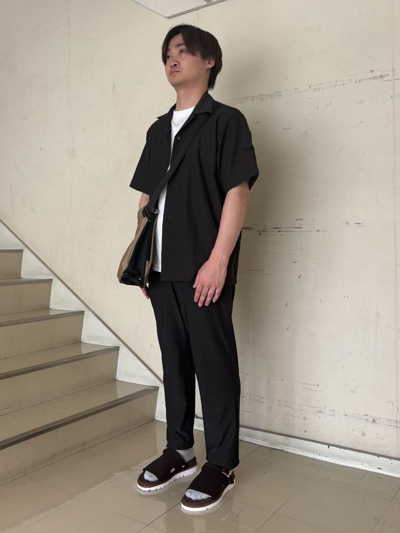 TAKEO KIKUCHIの2WAYスライドサンダルを使ったコーディネートを紹介します。｜Rakuten Fashion(楽天ファッション／旧楽天ブランドアベニュー)6017998