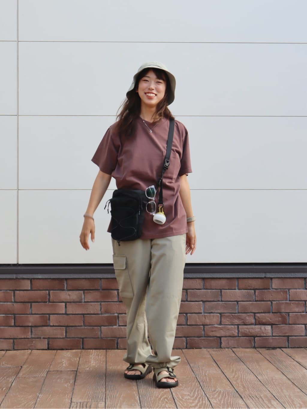 Snow PeakのGarment Dyed T-Shirtを使ったコーディネートを紹介します。｜Rakuten Fashion(楽天ファッション／旧楽天ブランドアベニュー)6018446