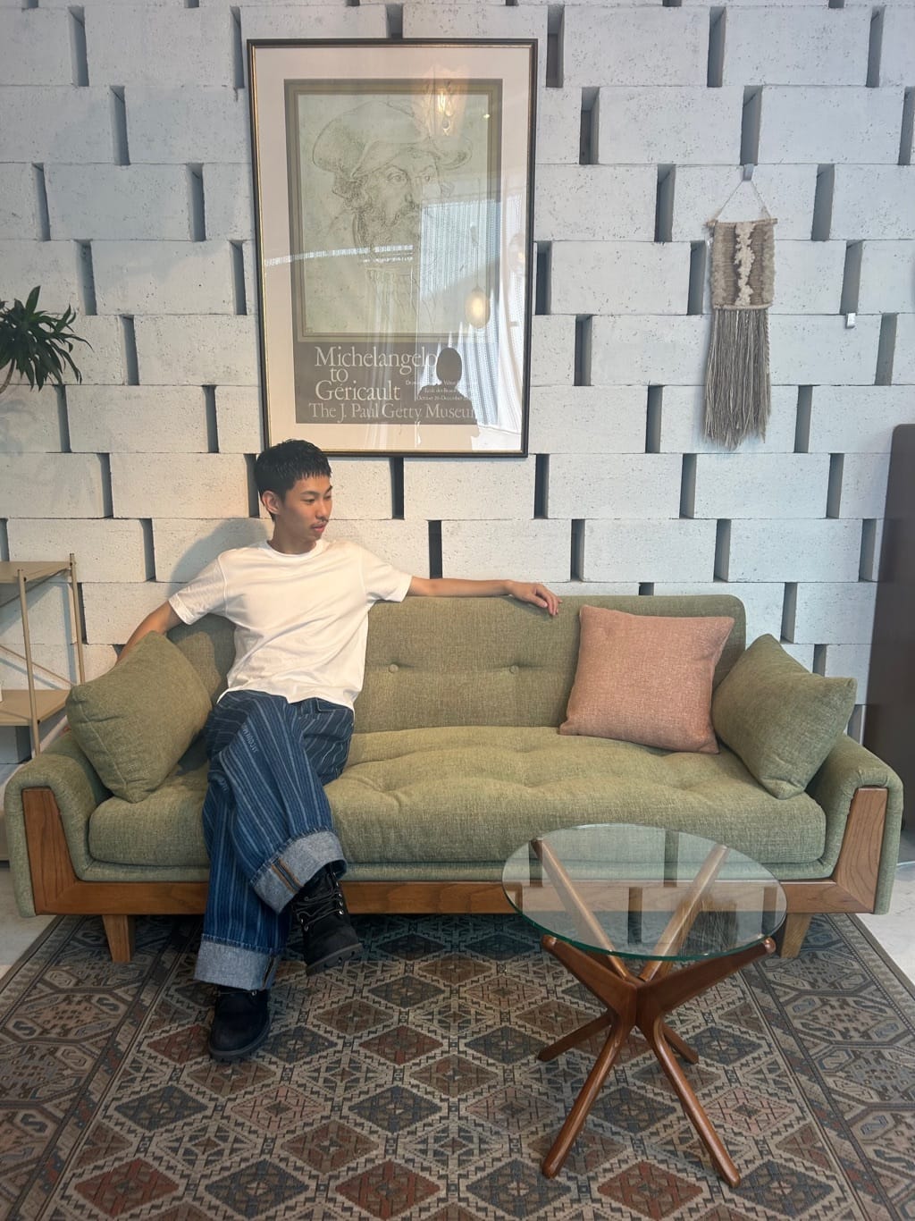 journal standard FurnitureのGLENOAKS RUG 140x200 グレンオークスラグを使ったコーディネートを紹介します。｜Rakuten Fashion(楽天ファッション／旧楽天ブランドアベニュー)6019272