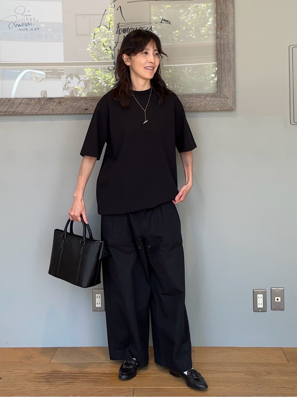 TAKEO KIKUCHIの【抗菌防臭/5サイズ展開】ハイゲージポンチ Tシャツを使ったコーディネートを紹介します。｜Rakuten Fashion(楽天ファッション／旧楽天ブランドアベニュー)6022369