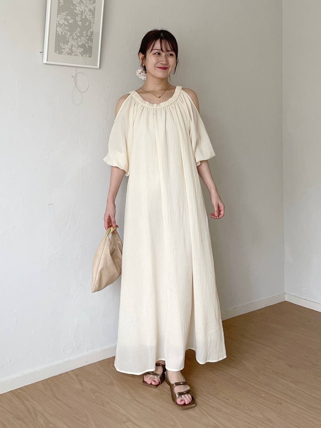 mysty womanのダブルリボンサテンミュールを使ったコーディネートを紹介します。｜Rakuten Fashion(楽天ファッション／旧楽天ブランドアベニュー)6023778