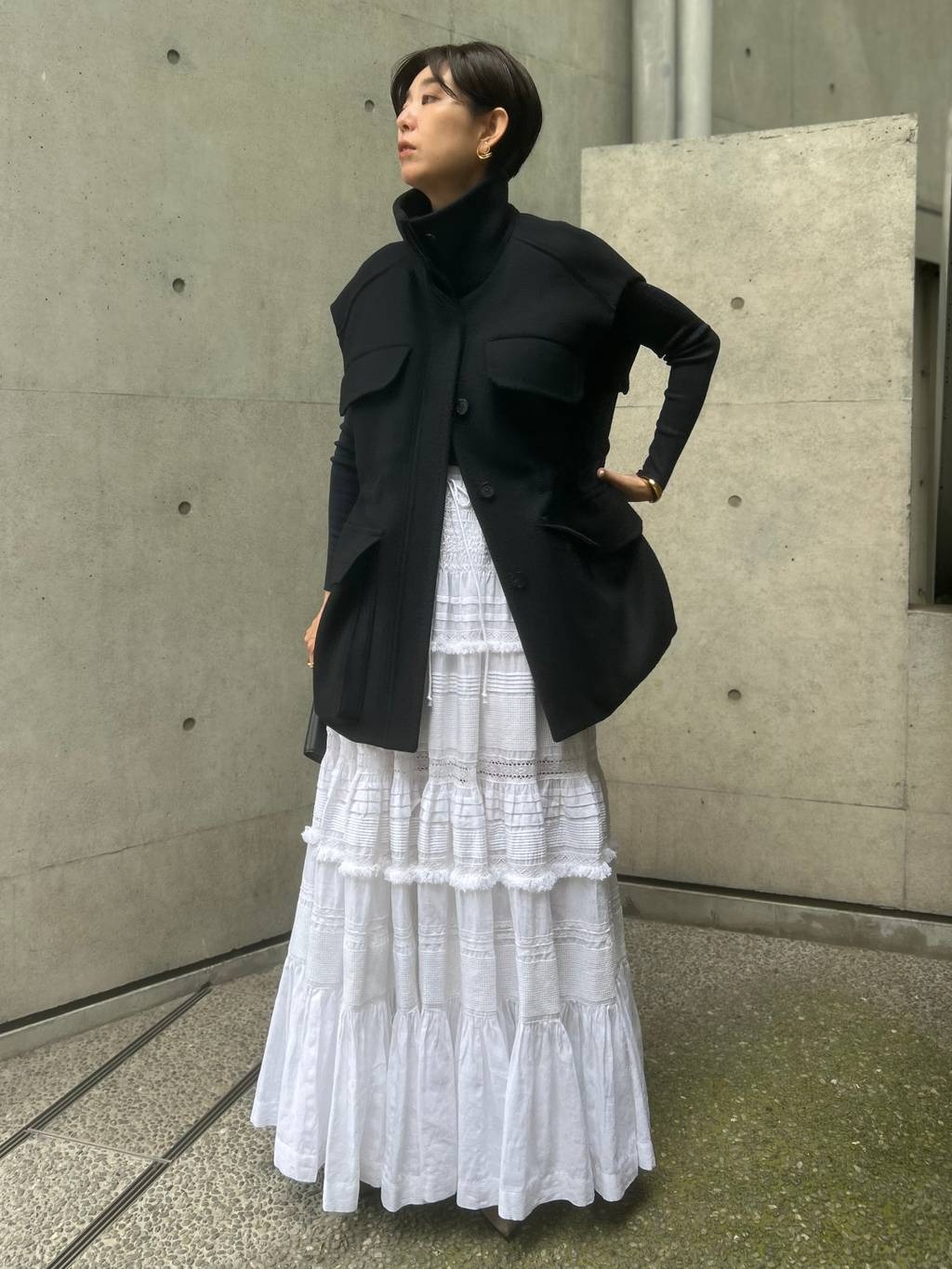 Chaos | ガゼットクロススカート | Rakuten Fashion(楽天ファッション