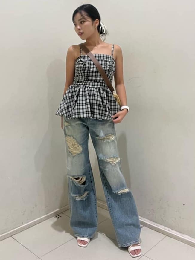 rienda | ペプラムベアトップス | Rakuten Fashion(楽天ファッション