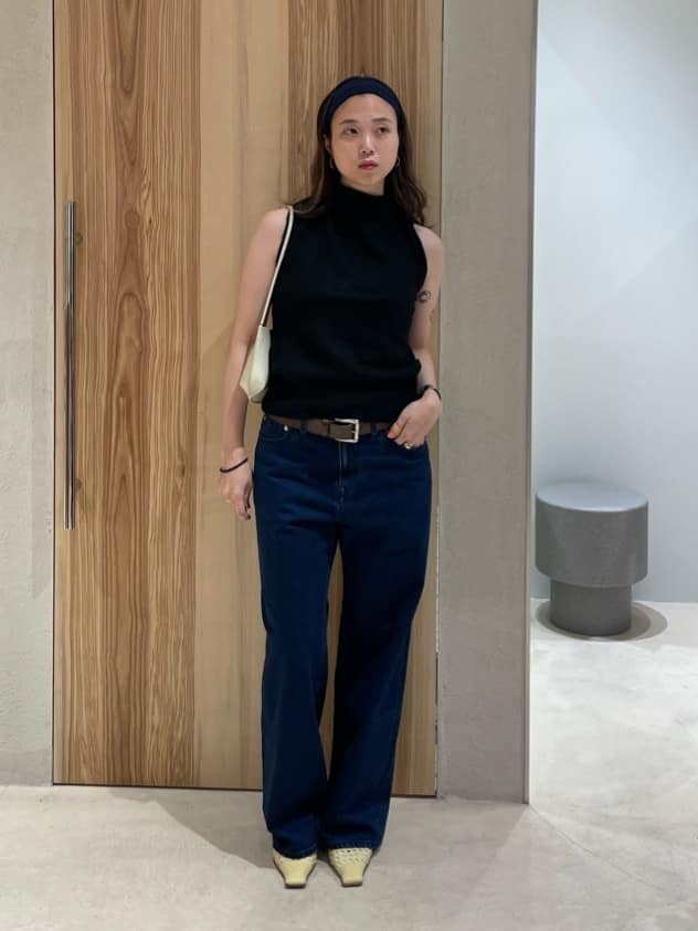 ATTISESSION ハーフ デニム パンツとワイド デニムパンツ UNITED ARROWS LTD. OUTLET | <ATTISESSION>ワイド デニムパンツ/434