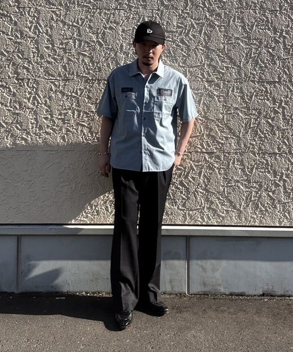 BEAMS HEARTのGMS ミニチェック ワークシャツを使ったコーディネートを紹介します。｜Rakuten Fashion(楽天ファッション／旧楽天ブランドアベニュー)6031067