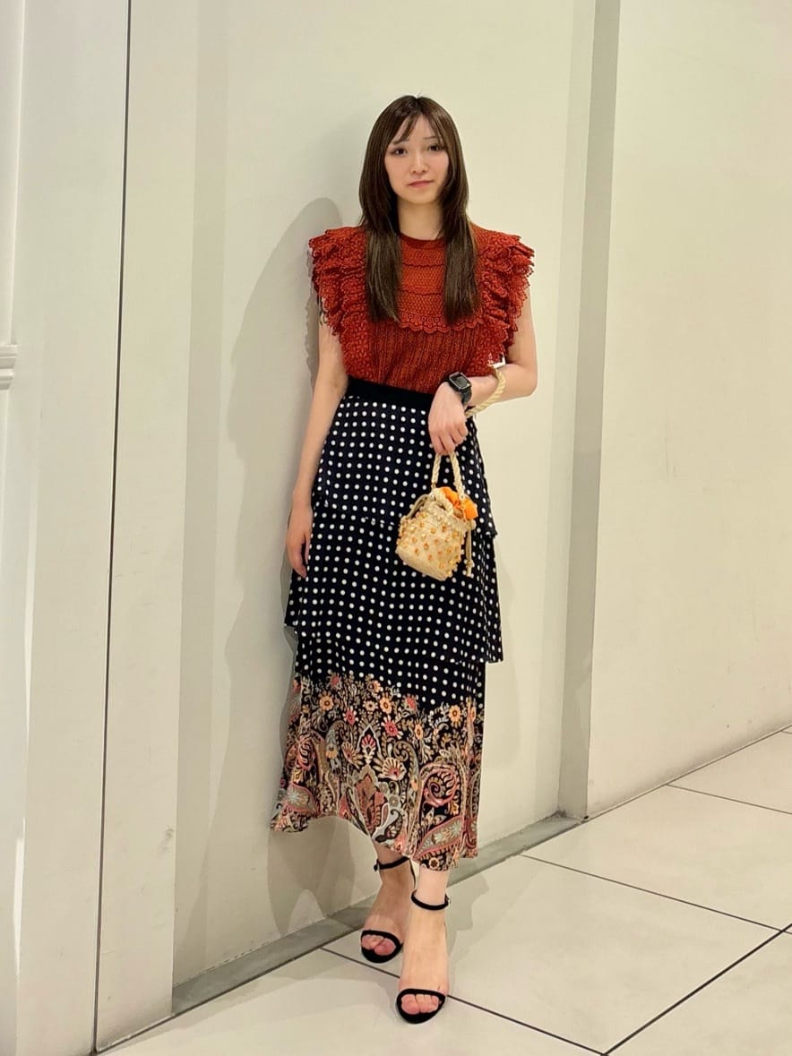 allureville | 【LOULOU WILLOUGHBY】レースフリルニットプルオーバー