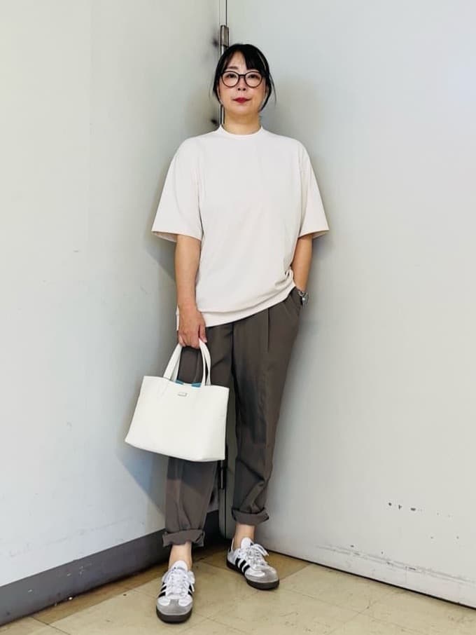 TAKEO KIKUCHIの【COOL CITY WEAR】テーラードTシャツ /接触冷感を使ったコーディネートを紹介します。｜Rakuten Fashion(楽天ファッション／旧楽天ブランドアベニュー)6032053