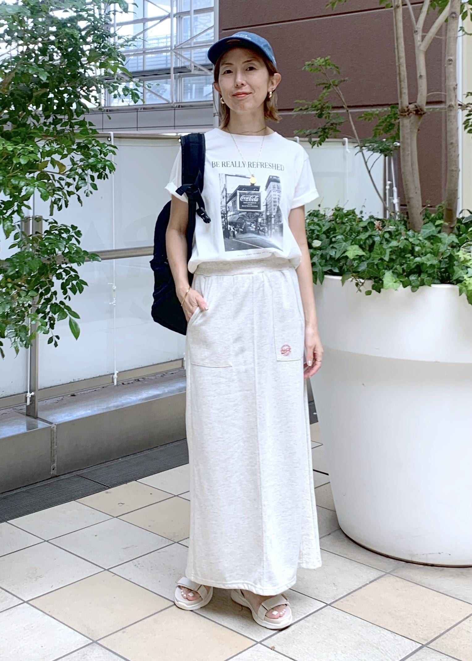 ROPE' PICNICの【NEW ERA(R)/ニューエラ別注】STATE OF NY CAP/リンクコーデを使ったコーディネートを紹介します。｜Rakuten Fashion(楽天ファッション／旧楽天ブランドアベニュー)6052971