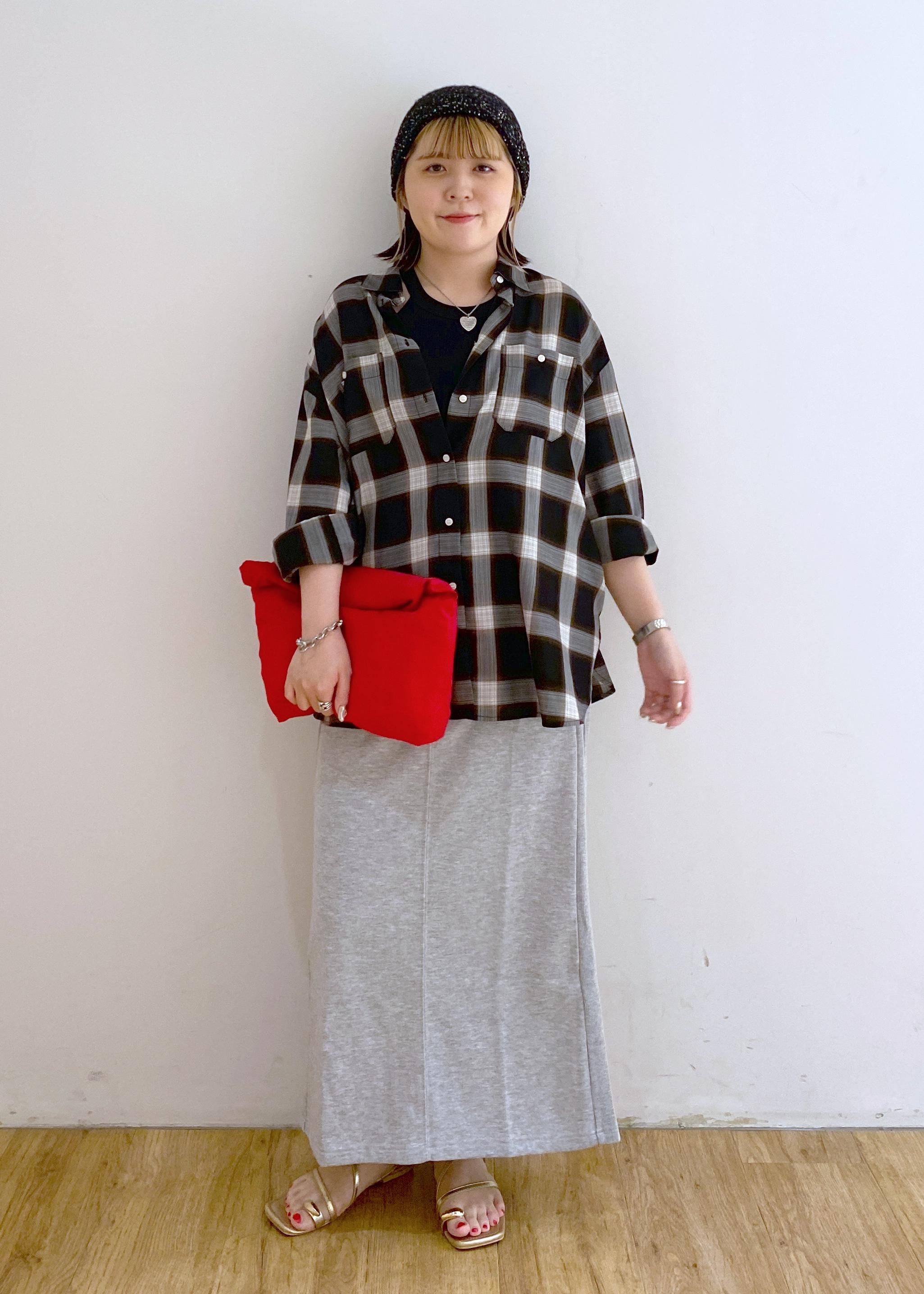 ROPE' PICNICのオンブレチェックシャツ/UVケアを使ったコーディネートを紹介します。｜Rakuten Fashion(楽天ファッション／旧楽天ブランドアベニュー)6052920