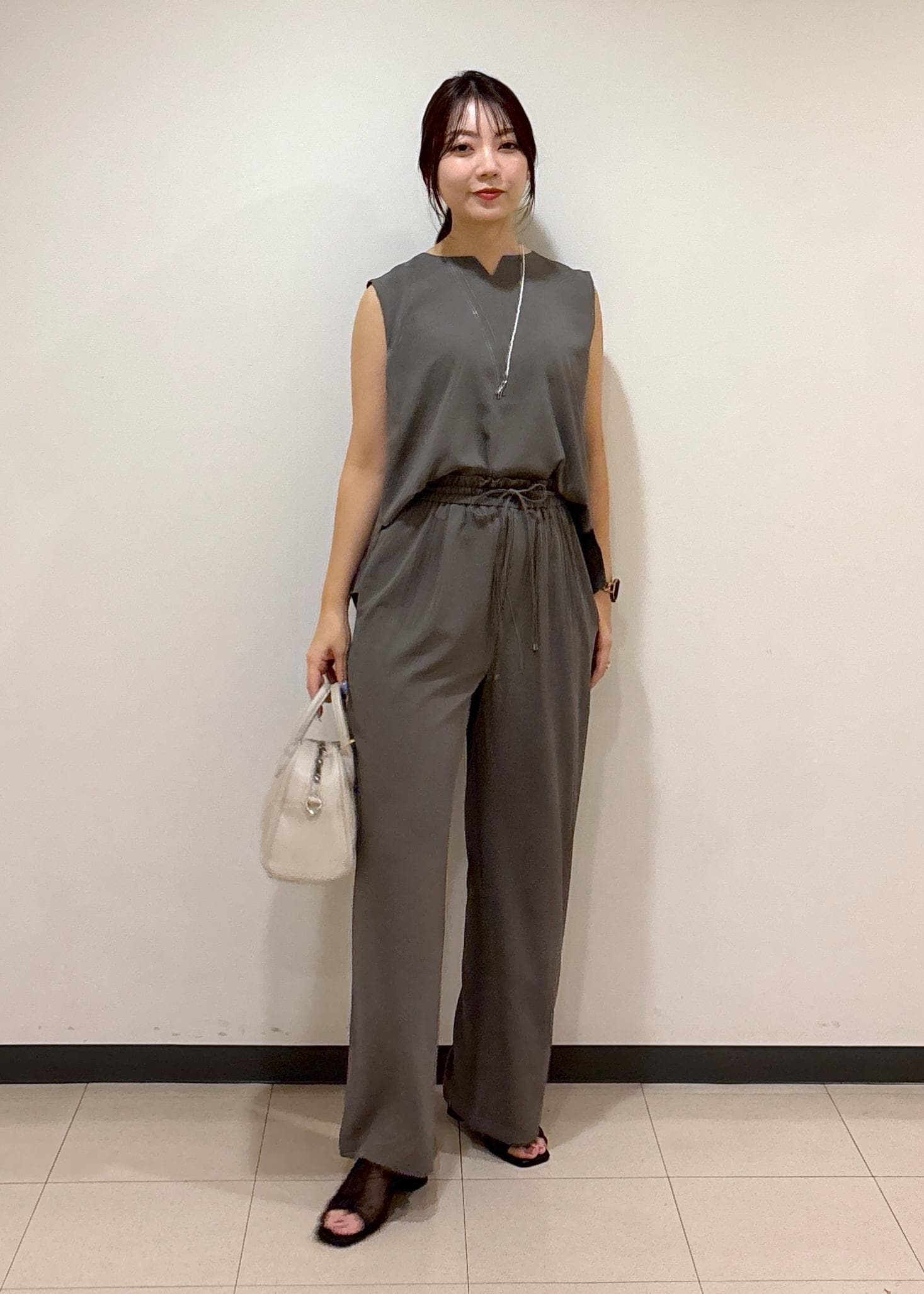 ROPE' PICNICのスクエアトゥチュールミュールを使ったコーディネートを紹介します。｜Rakuten Fashion(楽天ファッション／旧楽天ブランドアベニュー)6052906