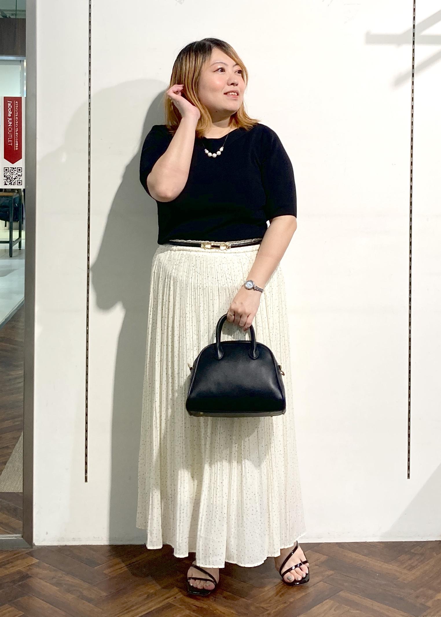 ROPE' PICNICの【UVカット・接触冷感・イージーケア】八方映えニット ボートネックニットプルオーバーを使ったコーディネートを紹介します。｜Rakuten Fashion(楽天ファッション／旧楽天ブランドアベニュー)6052908