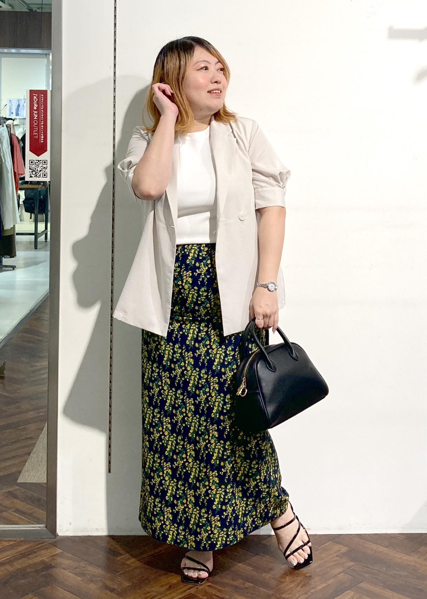 ROPE' PICNICのジャケットライクシャツを使ったコーディネートを紹介します。｜Rakuten Fashion(楽天ファッション／旧楽天ブランドアベニュー)6052912