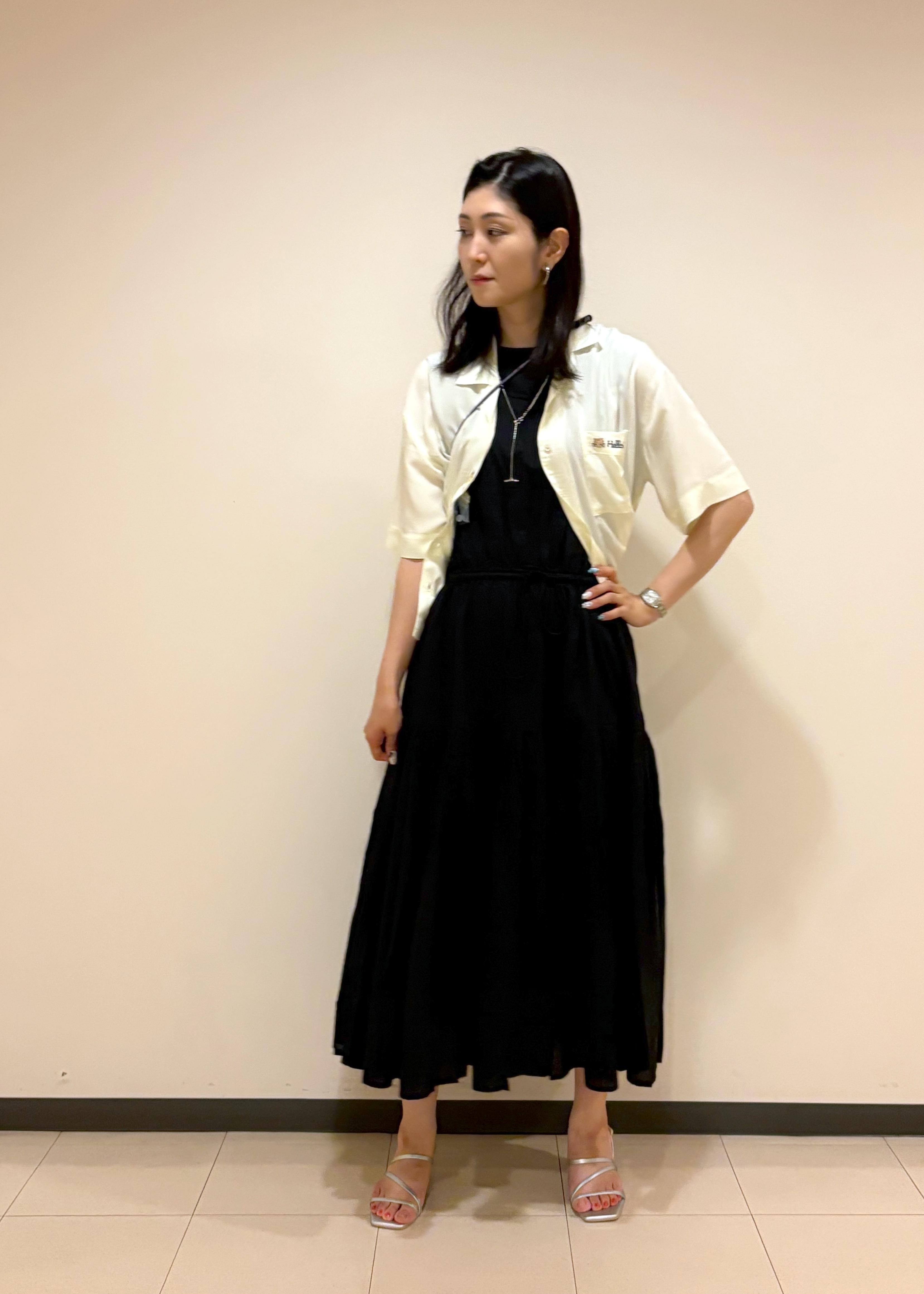 ROPE' PICNICのコットンボイルティアードワンピースを使ったコーディネートを紹介します。｜Rakuten Fashion(楽天ファッション／旧楽天ブランドアベニュー)6052959