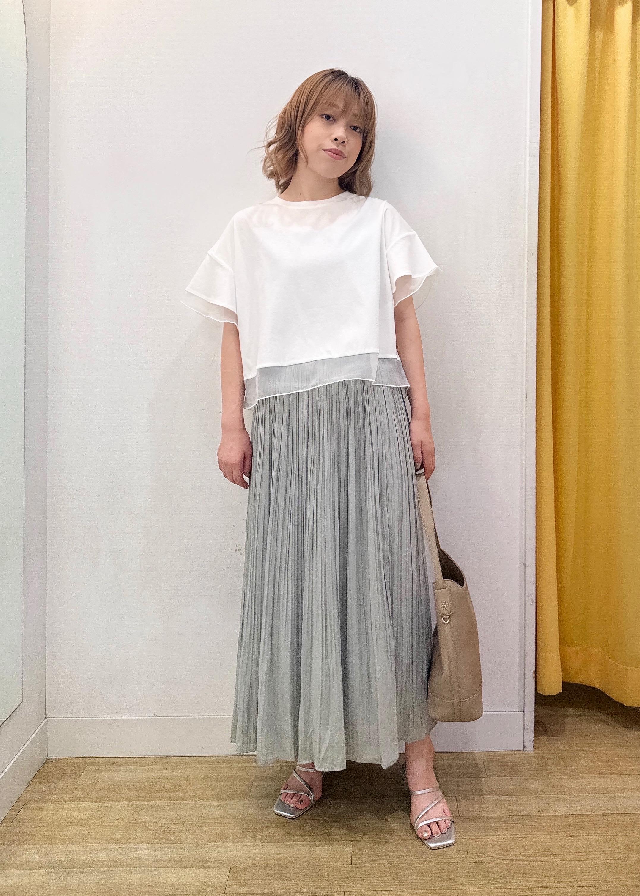 ROPE' PICNICの【UVカット・接触冷感】着丈が選べる70シルケットシアードッキングトップスを使ったコーディネートを紹介します。｜Rakuten Fashion(楽天ファッション／旧楽天ブランドアベニュー)6052949