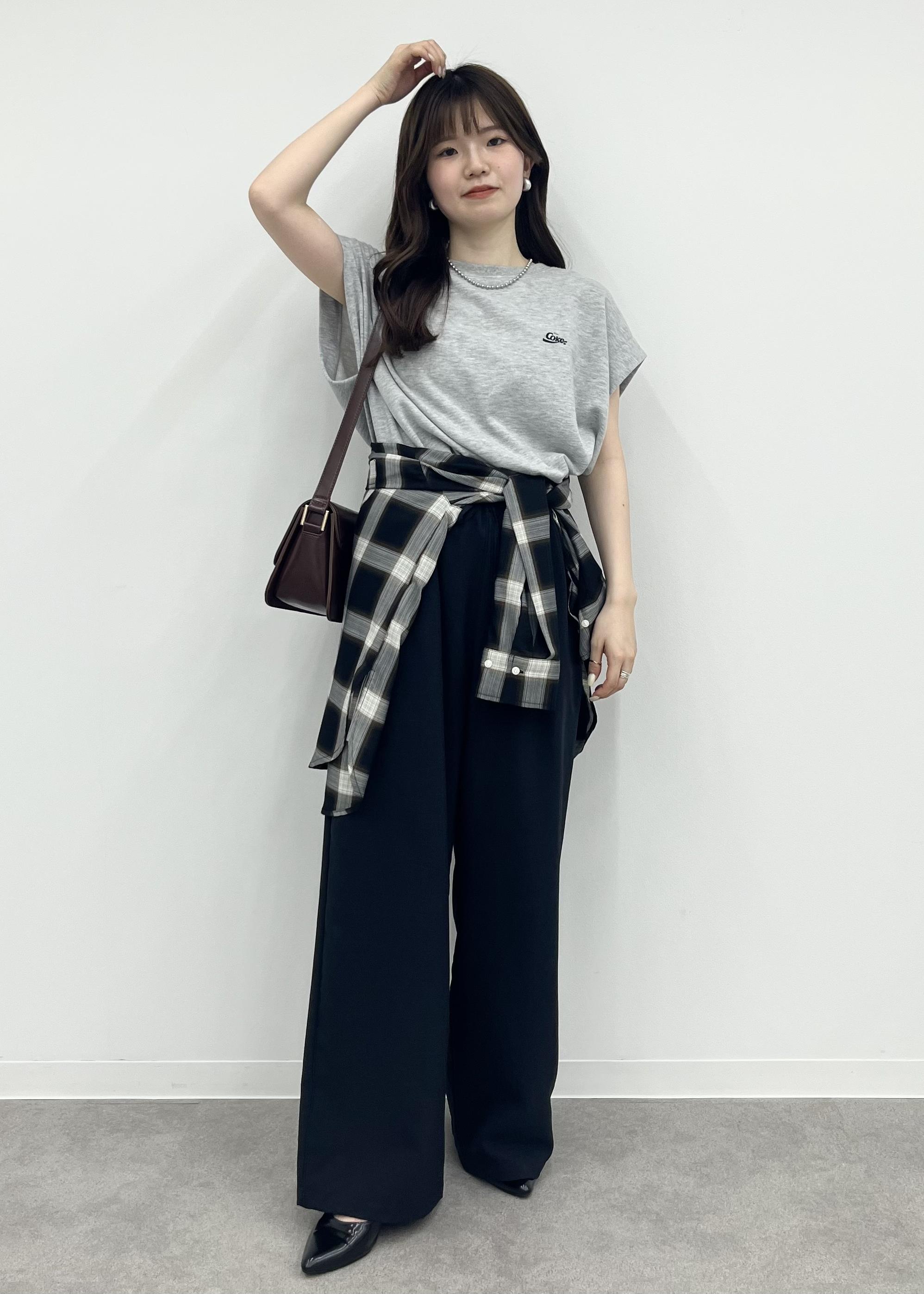 ROPE' PICNICの【吸水速乾・防シワ】エフォートレスリラックスイージーワイドパンツを使ったコーディネートを紹介します。｜Rakuten Fashion(楽天ファッション／旧楽天ブランドアベニュー)6052994