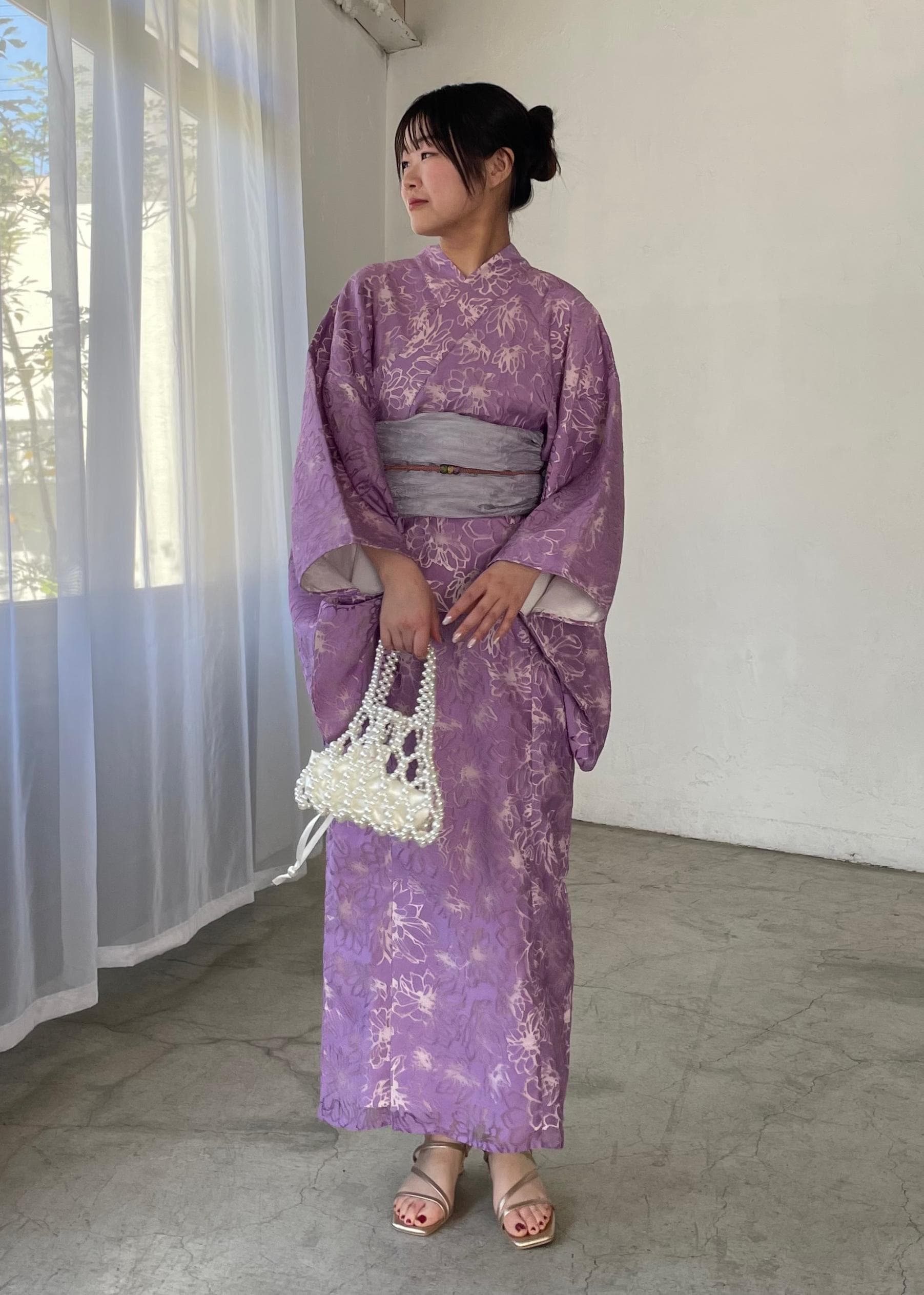 ROPE' PICNICの【emur/エミュール】1人で着られる浴衣キャミワンピースセットを使ったコーディネートを紹介します。｜Rakuten Fashion(楽天ファッション／旧楽天ブランドアベニュー)6053449