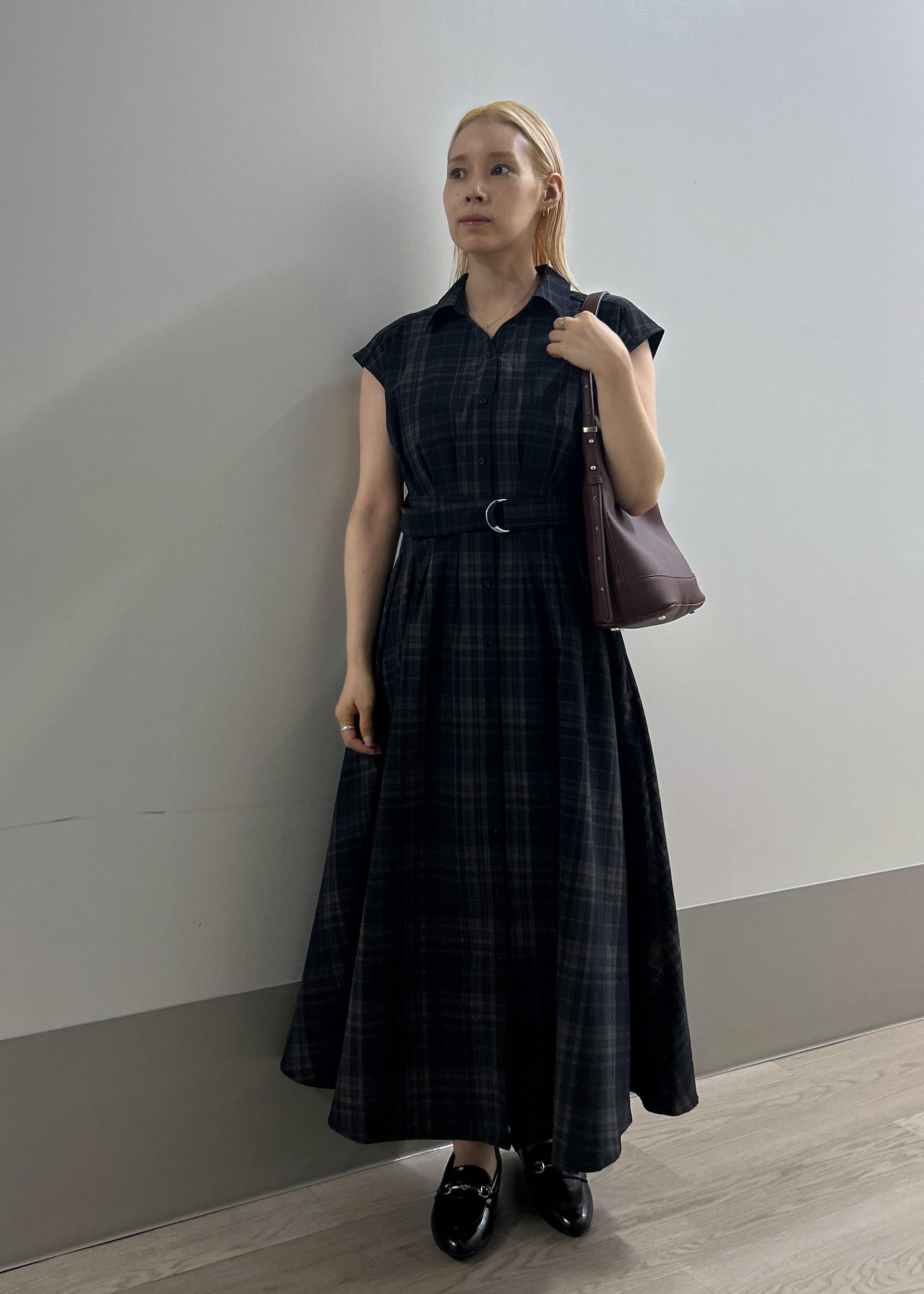ROPE' PICNICのウエストタックチェックアソートワンピースを使ったコーディネートを紹介します。｜Rakuten Fashion(楽天ファッション／旧楽天ブランドアベニュー)6053401