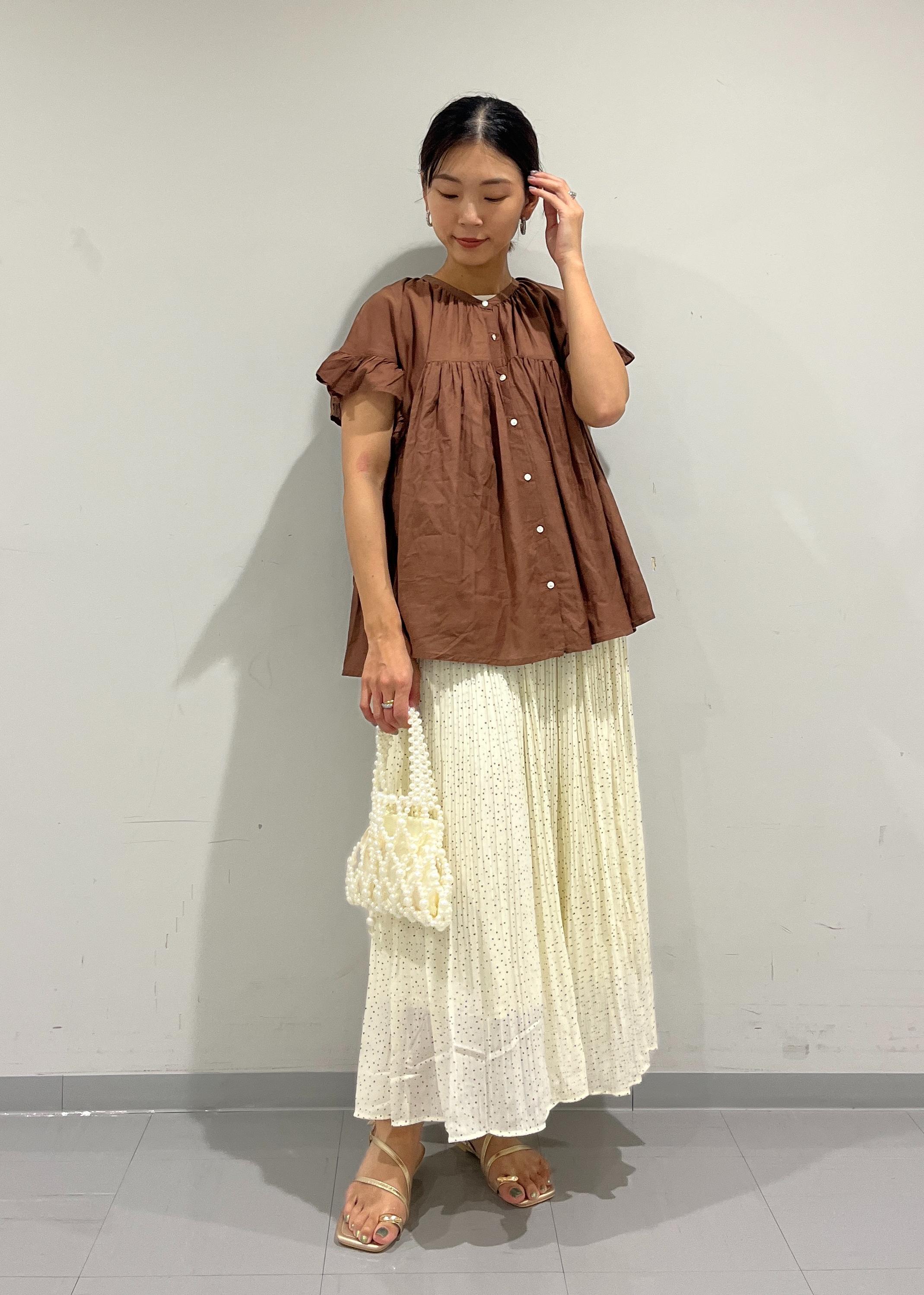 ROPE' PICNICのコットンボイルギャザーブラウス/リンクコーデを使ったコーディネートを紹介します。｜Rakuten Fashion(楽天ファッション／旧楽天ブランドアベニュー)6053438