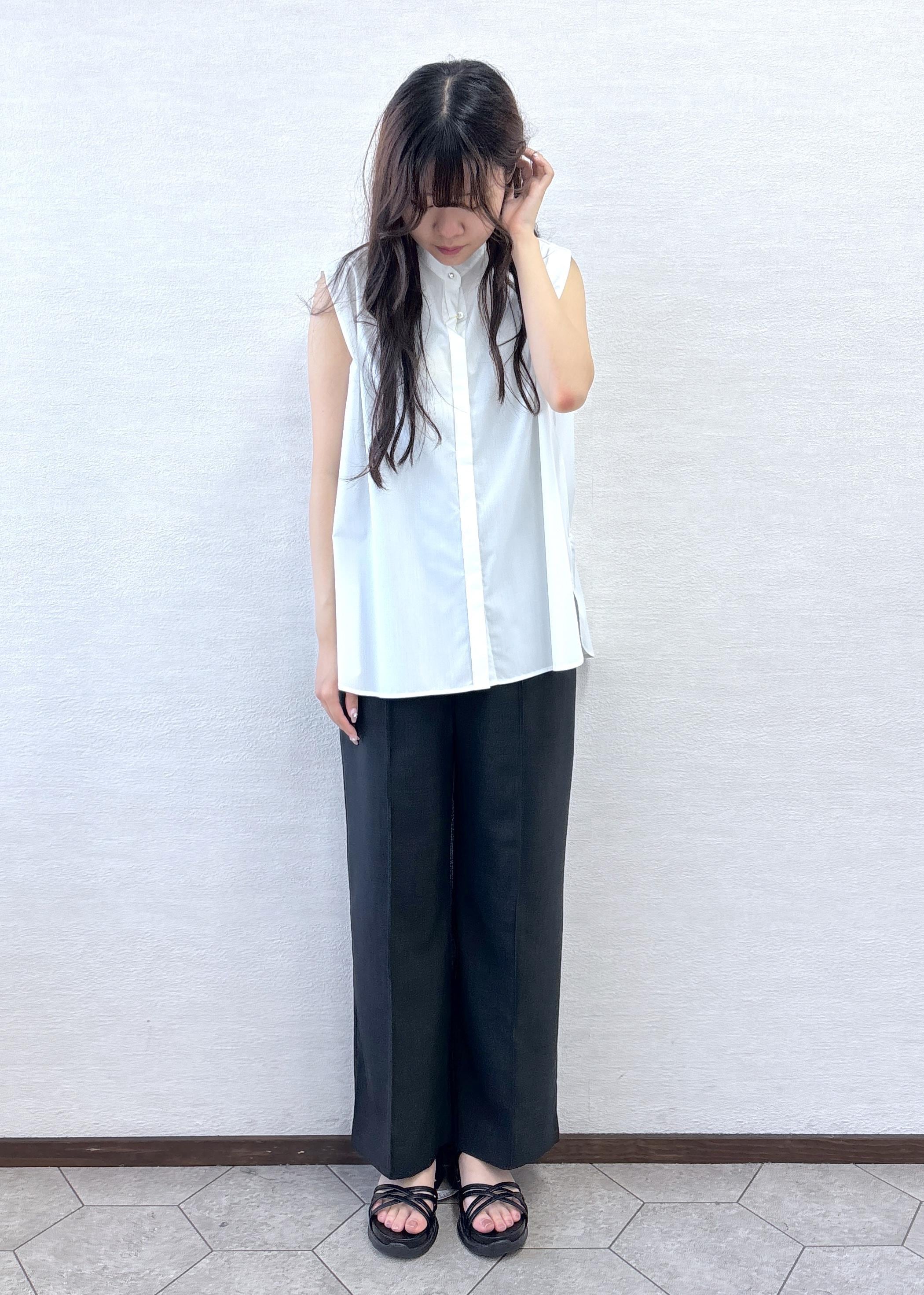 ROPE' PICNICの【UVカット・接触冷感・イージーケア】バンドカラーノースリーブシャツ/通勤対応を使ったコーディネートを紹介します。｜Rakuten Fashion(楽天ファッション／旧楽天ブランドアベニュー)6053443