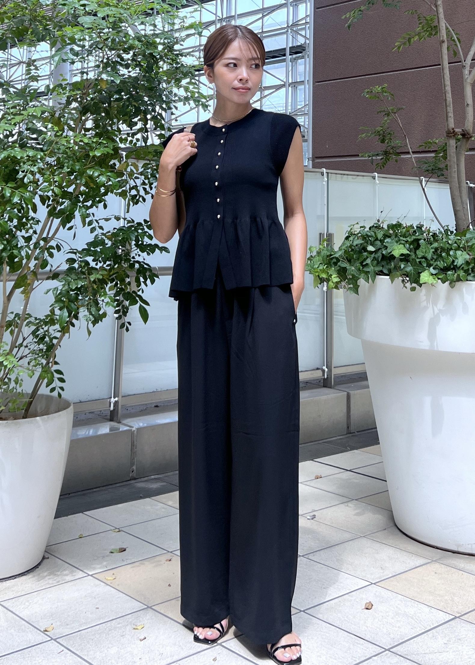 ROPE' PICNICの【アンチピリング/洗える】美SMARTショートスリーブペプラムニットを使ったコーディネートを紹介します。｜Rakuten Fashion(楽天ファッション／旧楽天ブランドアベニュー)6116592