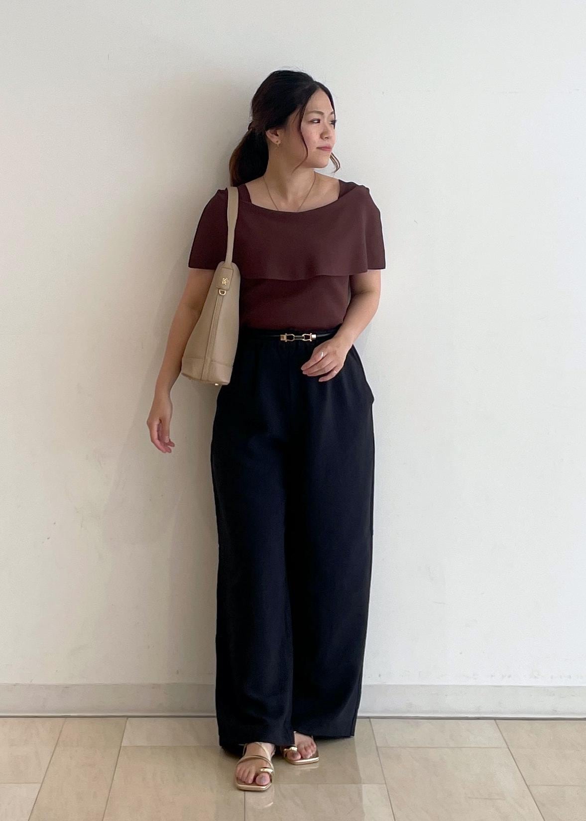 ROPE' PICNICの【UVカット・接触冷感・イージーケア】八方映えニット ケープニットプルオーバーを使ったコーディネートを紹介します。｜Rakuten Fashion(楽天ファッション／旧楽天ブランドアベニュー)6117119