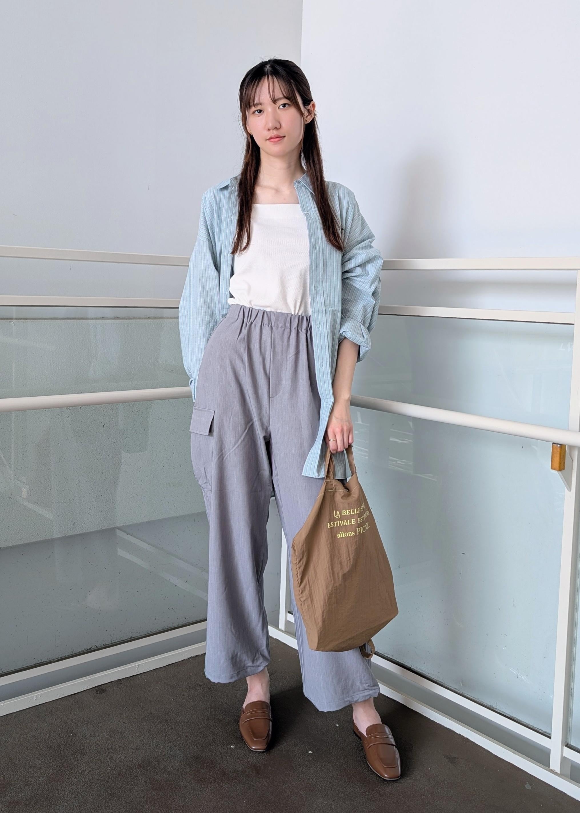 ROPE' PICNICの【BEVERLY HILLS POLO CLUB/ビバリーヒルズポロクラブ】BIGシャツを使ったコーディネートを紹介します。｜Rakuten Fashion(楽天ファッション／旧楽天ブランドアベニュー)6117124