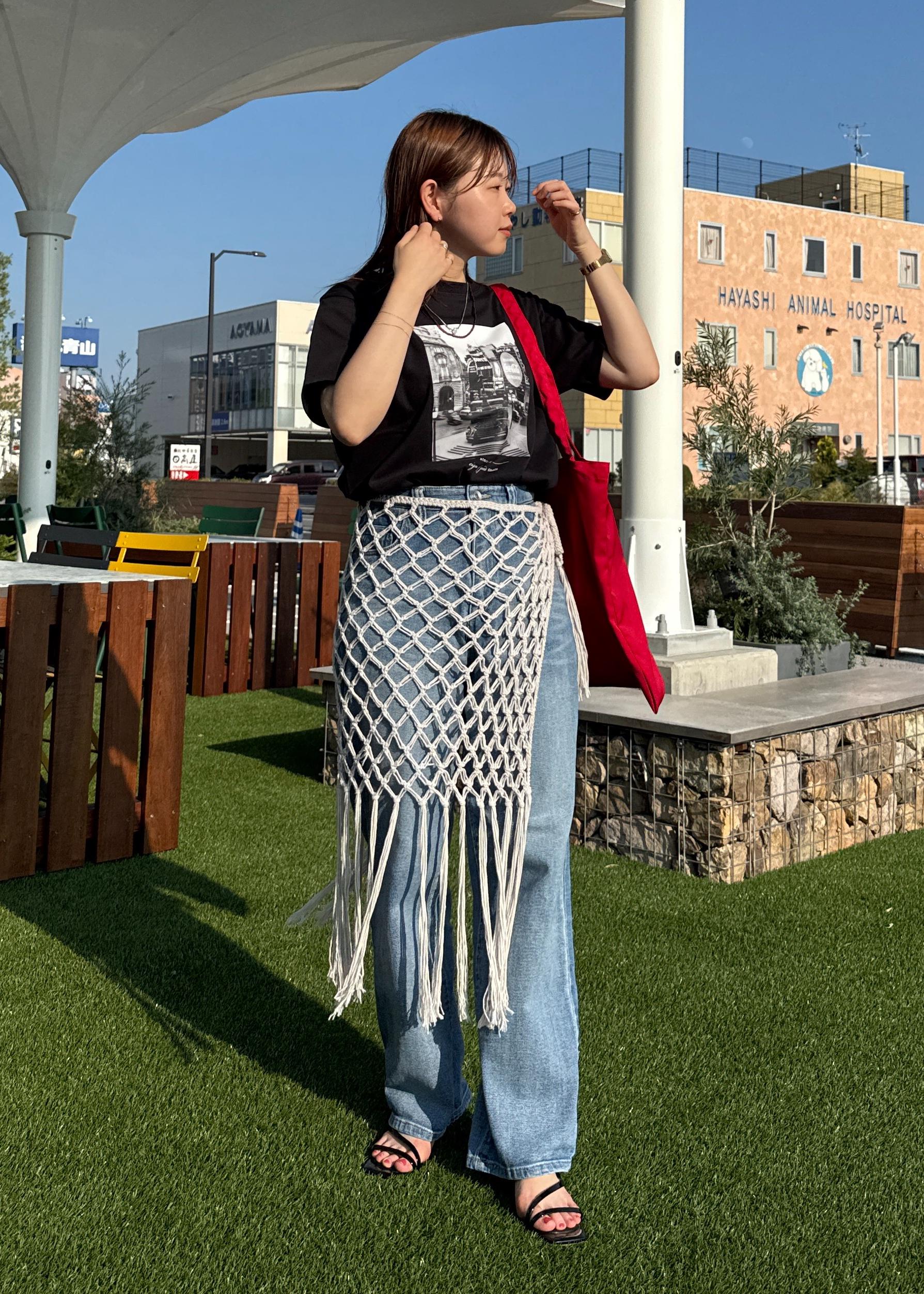 ROPE' PICNICの【Coca-Cola】【汗染み加工】アソートグラフィックTシャツを使ったコーディネートを紹介します。｜Rakuten Fashion(楽天ファッション／旧楽天ブランドアベニュー)6117151