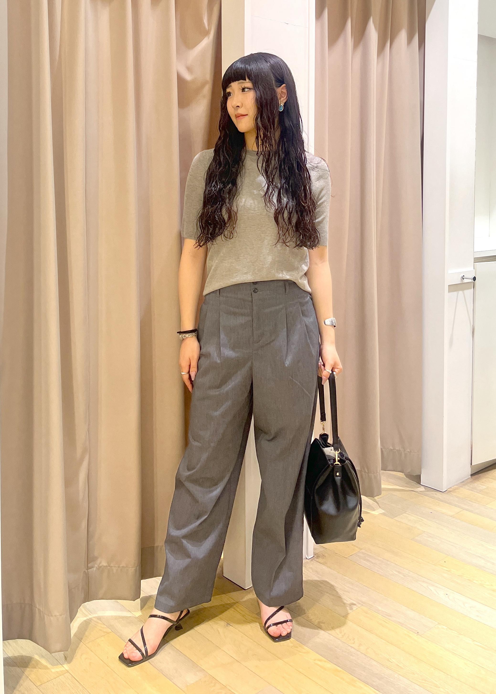 ROPE' PICNICの【洗濯機OK】LEVITAハーフスリーブニットプルオーバーを使ったコーディネートを紹介します。｜Rakuten Fashion(楽天ファッション／旧楽天ブランドアベニュー)6117182