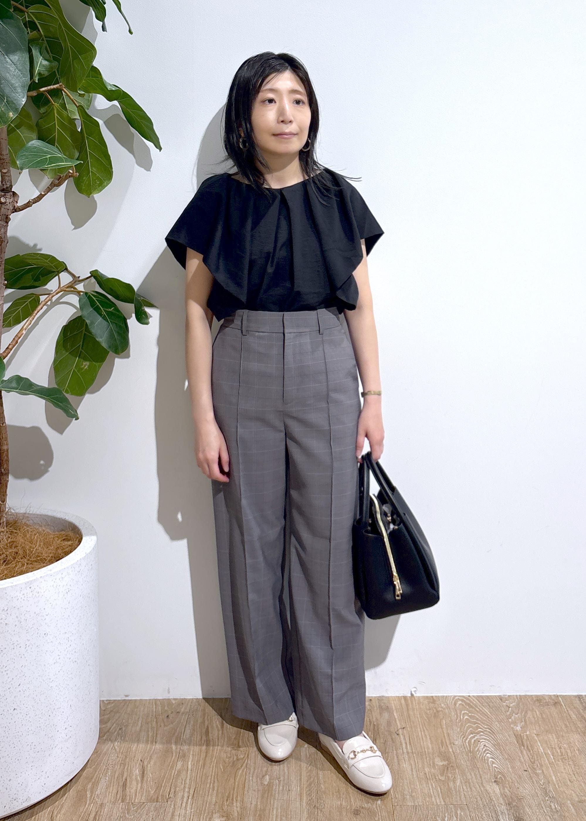 ROPE' PICNICのラッフルスリーブブラウス/通勤対応を使ったコーディネートを紹介します。｜Rakuten Fashion(楽天ファッション／旧楽天ブランドアベニュー)6117197