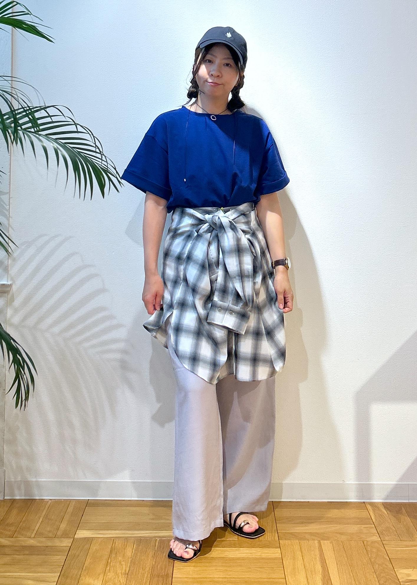 ROPE' PICNICの(entry price)マルチファンクション袖折り返しラウンドヘムteeを使ったコーディネートを紹介します。｜Rakuten Fashion(楽天ファッション／旧楽天ブランドアベニュー)6117210