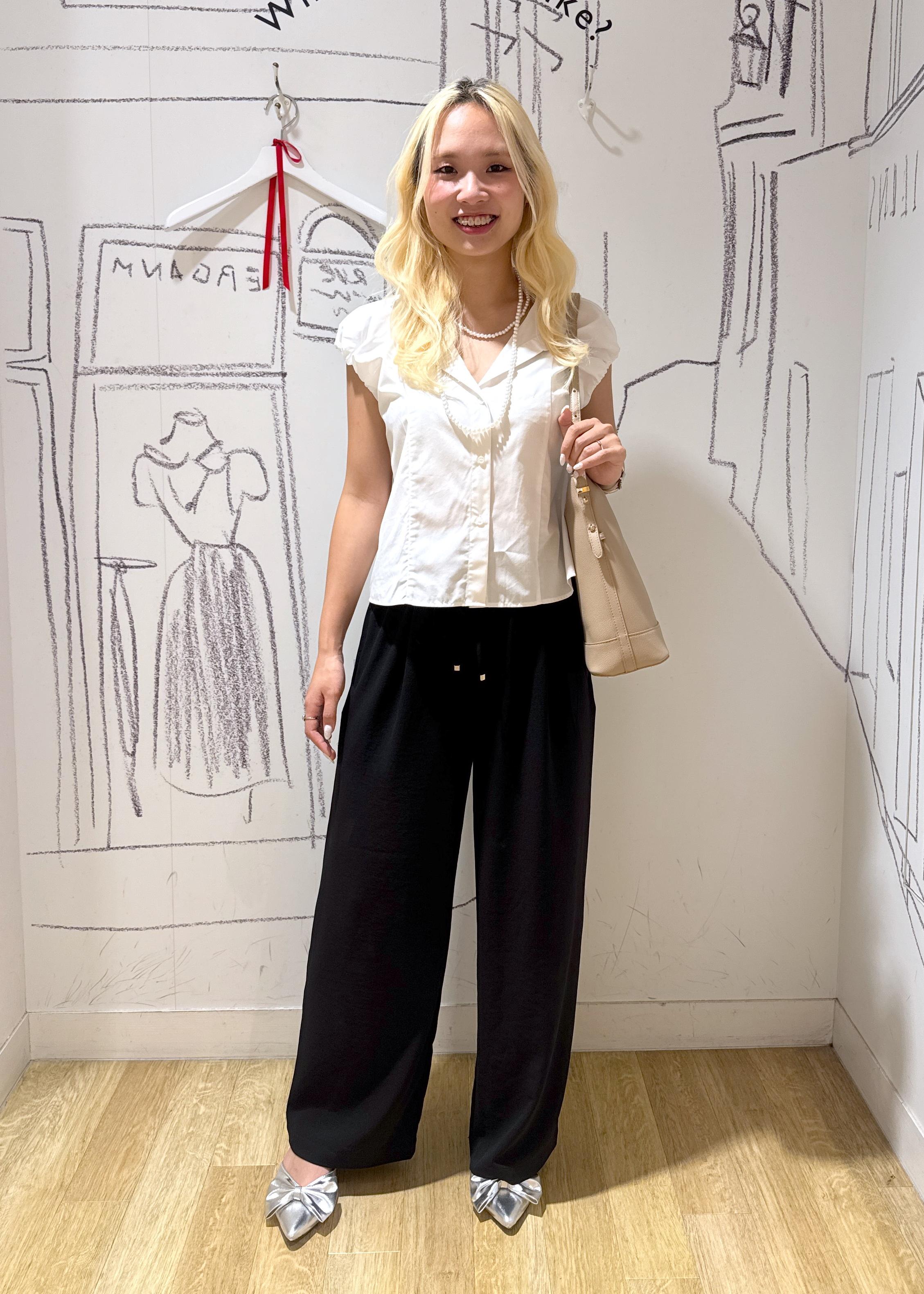 ROPE' PICNICの着丈が選べるバルーンスリーブシャツブラウス/イージーケアを使ったコーディネートを紹介します。｜Rakuten Fashion(楽天ファッション／旧楽天ブランドアベニュー)6117234